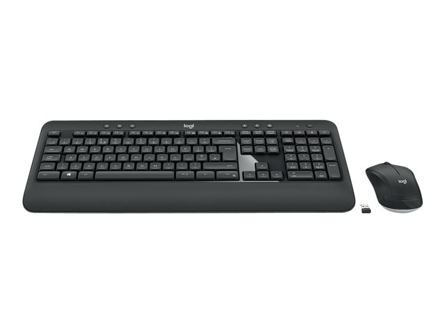 Logitech MK540 Advanced - Keyboard and mouse set - wireless - 2.4 GHz - French