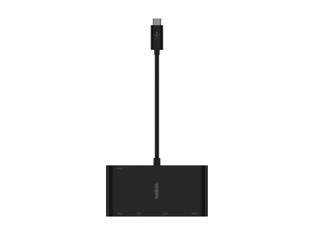 USB-C Multimedia + Charge Adaptr 100W PD