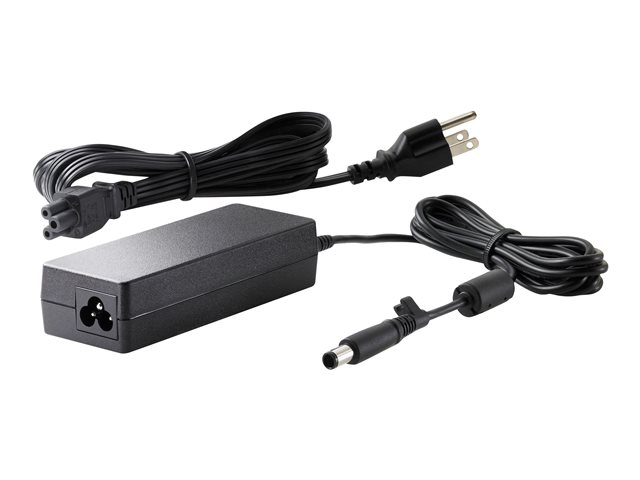 HP - Power adapter - AC 100-240 V - 65 Watt - active PFC - for HP 260 G1 (mini desktop), 260 G3 (mini desktop), Elite Slice (65 Watt), Slice for Meeting Rooms (65 Watt), EliteDesk 705 G3 (mini desktop), 705 G5 (mini desktop), 800 G1 (mini desktop), P