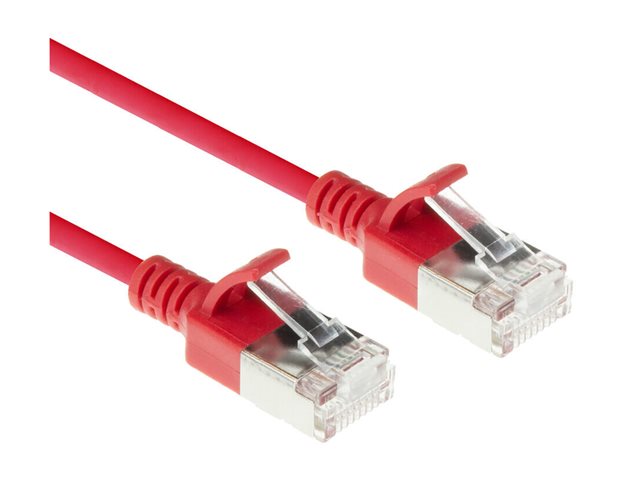 CAT6A S/FTP SLIMLINE RD 0.50M. 1 stk