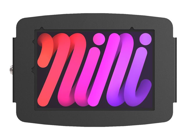 Compulocks iPad Mini 8.3\" Space Enclosure Wall Mount - Enclosure - for tablet - lockable - high-grade aluminium - black - counter top, wall-mountable - for Apple iPad mini