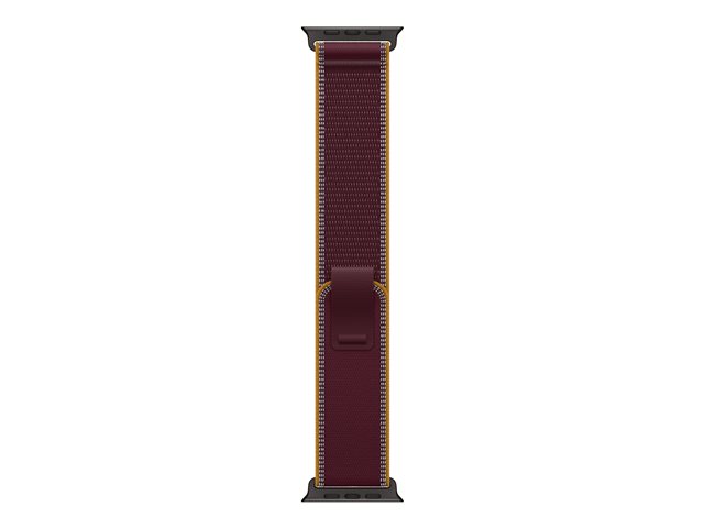 49mm Burgundy Trail Loop - S/M - Black Titanium Finish