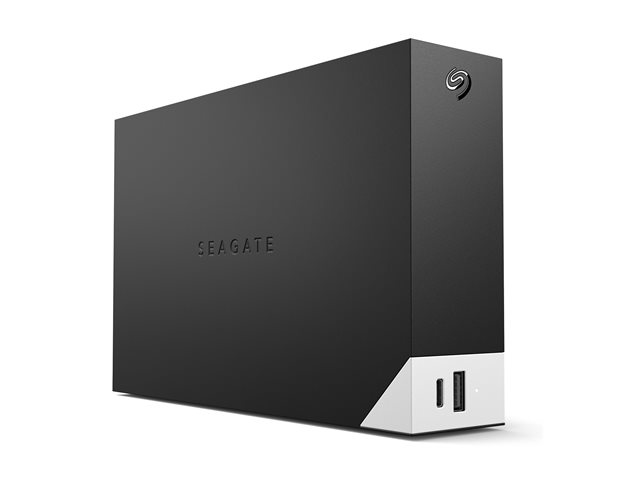 Seagate One Touch with hub STLC20000400 - Hard drive - 20 TB - external (desktop) - USB 3.0 - black - with Seagate Rescue Data Recovery