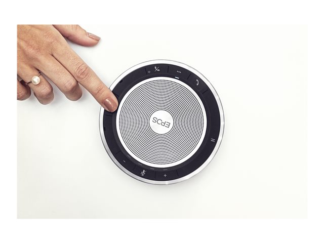 EPOS EXPAND SP 30 - Smart speakerphone - Bluetooth - wireless - black, silver - Certified for Skype for Business