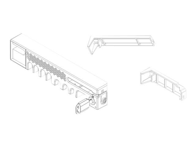 Lenovo Locking Bezel Dust Filter - Dust filter - for ThinkSystem SE350 7D1R, 7D1X, 7Z46