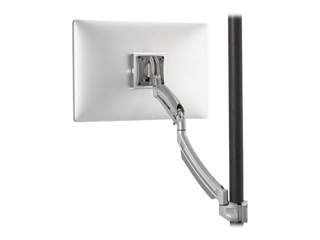 Chief Kontour Dynamic Pole Single Monitor Mount - For Displays 10-30\" - Silver - Mounting kit (articulating arm, pole clamp) - for LCD display - aluminium - silver - screen size: 10\"-30\"