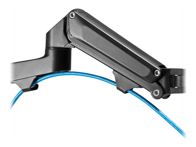 Neomounts DS70-750BL2 - Mounting kit (desk mount) - full-motion adjustable dual arm - for 2 LCD displays - black - screen size: 17\"-27\" - clamp mountable, grommet