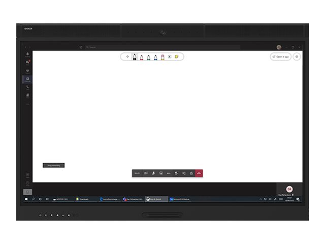 Avocor AVW-5555 - 55\" diagonale klasse W Series led-achtergrondverlichting lcd-scherm - interactief - met aanraakscherm (multitouch) / camera - 4K UHD (2160p) 3840 x 2160 - direct brandende led - TAA Compliant