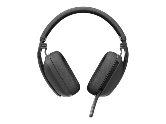 Logitech Zone Vibe Wireless - Headset - full size - Bluetooth - wireless - USB-C via Bluetooth adapter - graphite - Optimised for UC