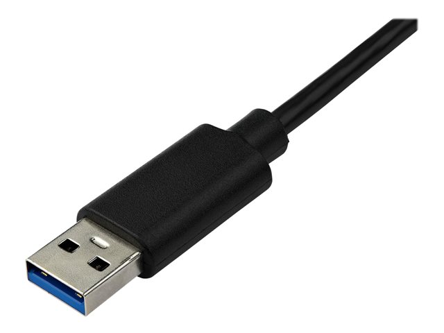 StarTech.com USB to Fiber Optic Converter - 1000Base-SX SC - MM - Windows / Mac / Linux - USB 3.0 Ethernet Adapter - Network Adapter (US1GA30SXSC) - Network adapter - USB 3.0 - 1000Base-SX - 850 nm - black