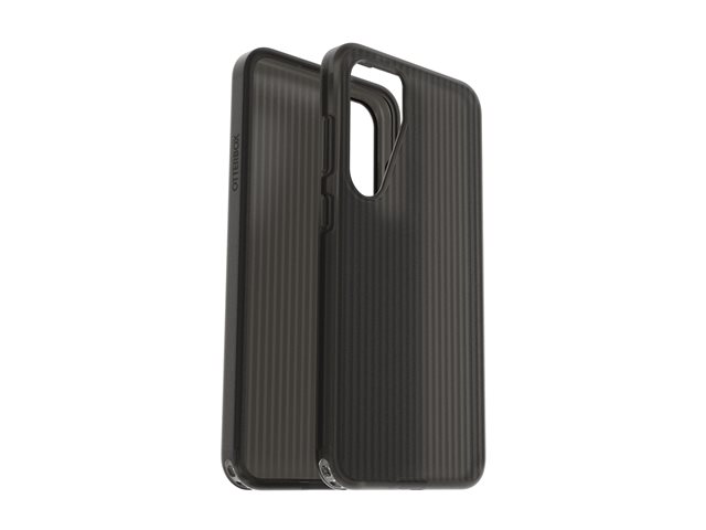 OtterBox Symmetry Series - Back cover for mobile phone - soft-touch - polycarbonate layer, thermoplastic elastomer (TPE), silicone - dark echo (black) - for Samsung Galaxy S25+