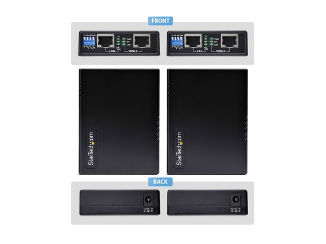 VDSL2 Ethernet Extender Kit Up to 1km