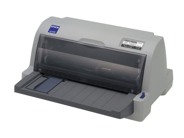 Epson LQ 630 - Printer - B/W - dot-matrix - 360 x 180 dpi - 24 pin - up to 360 char/sec - parallel, USB 2.0