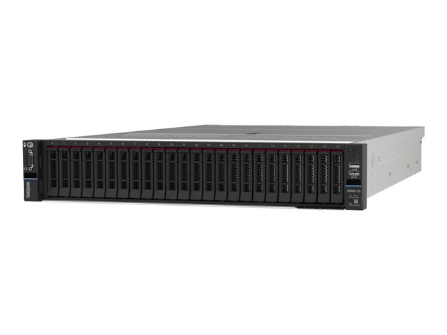 Lenovo ThinkSystem SR665 V3 7D9A - Server - rack-mountable 2U - 2-way - 1 x EPYC 9124 / up to 3.7 GHz - RAM 32 GB - no HDD - AST2600 - no OS - monitor: none