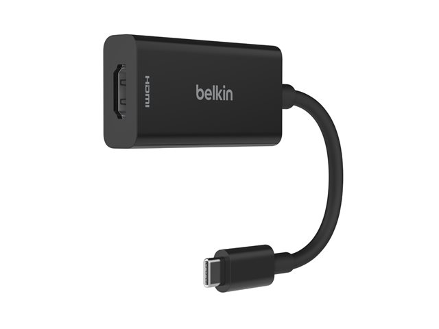Belkin Connect - Adapter - 24 pin USB-C male to HDMI female - black - 4K144Hz support, 8K60Hz support
