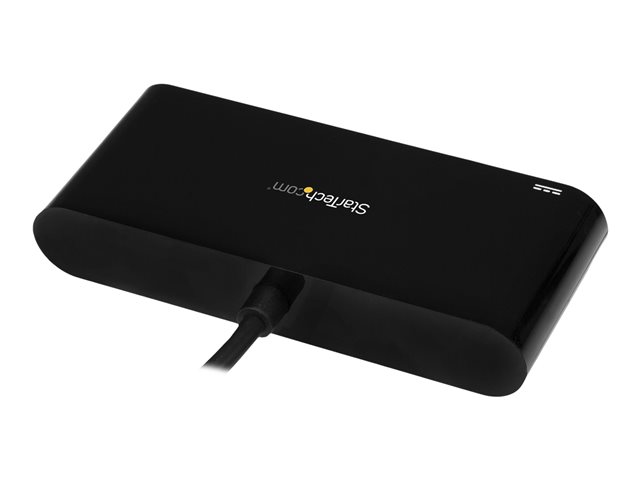 StarTech.com USB C to Ethernet Adapter - 3 Port - with Power Delivery (USB PD) - Power Pass Through Charging - USB C Adapter (US1GC303APD) - Network adapter - USB-C - Gigabit Ethernet - black