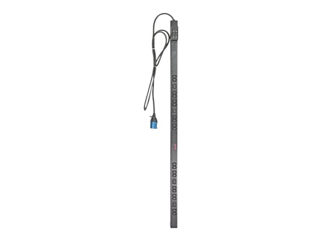 APC Basic Rack PDU Zero U - Power distribution strip (rack-mountable) - AC 230 V - input: IEC 60309 - output connectors: 24 - 0U - 3.1 m cord - black