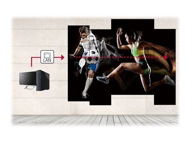 LG Ultra Stretch 88BH7G-B - 88\" diagonale klasse led-achtergrondverlichting lcd-scherm - digital signage-technologie 3840 x 1080 - zwart