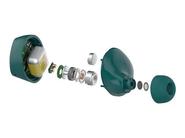 Belkin SoundForm Bolt - True wireless earphones with mic - in-ear - Bluetooth - teal
