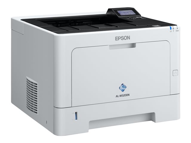 Epson WorkForce AL-M320DN - Printer - B/W - Duplex - laser - A4/Legal - 1200 x 1200 dpi - up to 40 ppm - capacity: 350 sheets - USB 2.0, Gigabit LAN