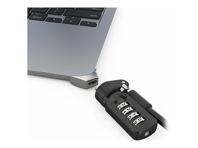 Compulocks Ledge adapter for MacBook Air 15\" M2 and M3 with Combination Cable Lock - System security kit - combination lock