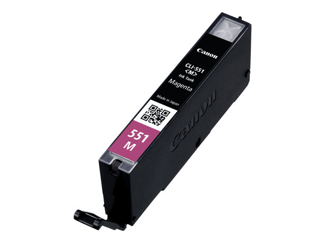 Canon CLI-551M - 7 ml - magenta - original - ink tank - for PIXMA iP8750, iX6850, MG5550, MG5650, MG5655, MG6450, MG6650, MG7150, MG7550, MX725, MX925