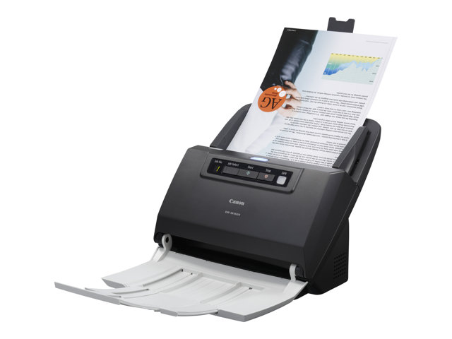 Canon imageFORMULA DR-M160II - Document scanner - CMOS / CIS - Duplex - 216 x 3000 mm - 600 dpi - up to 60 ppm (mono) / up to 60 ppm (colour) - ADF (60 sheets) - up to 7000 scans per day - USB 2.0