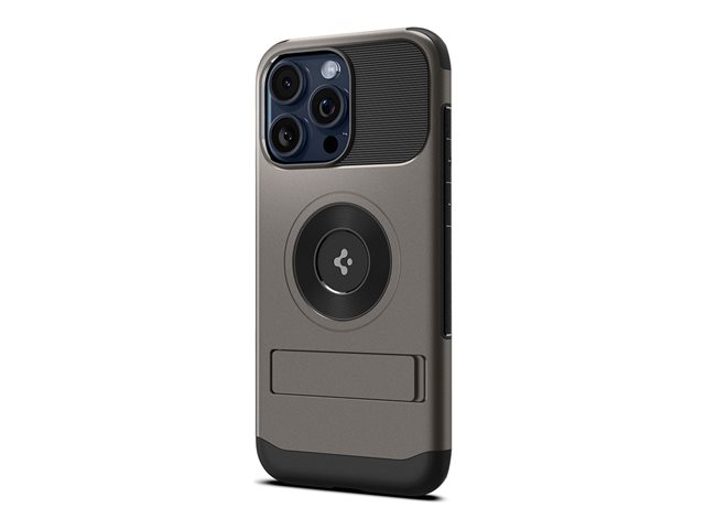 Spigen iPhone 15 Pro Slim Armor MagFit Gunmetal