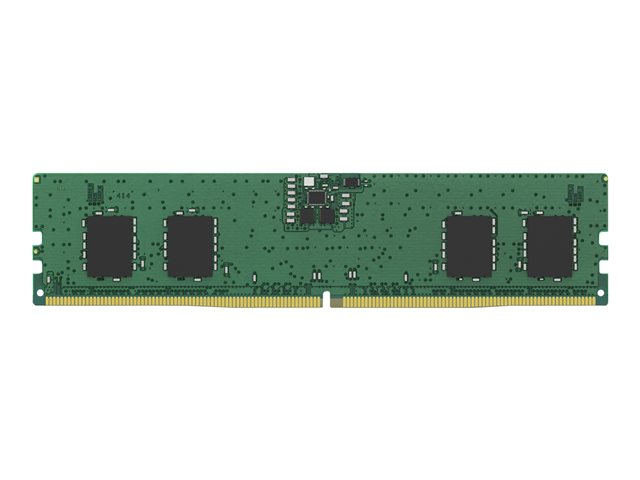 Kingston ValueRAM - DDR5 - module - 8 GB - DIMM 288-pin - 4800 MHz / PC5-38400 - CL40 - 1.1 V - unbuffered - on-die ECC