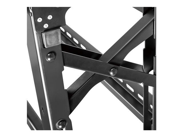 Neomounts LED-VW2000BLACK - Bracket - for flat panel - lockable - black - screen size: 32\"-75\" - wall-mountable