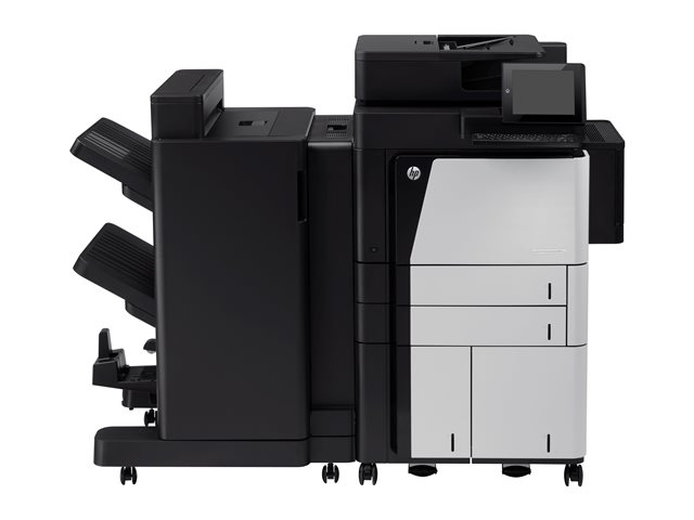 HP LaserJet Enterprise Flow MFP M830z - Multifunction printer - B/W - laser - A3/Ledger (297 x 432 mm) (original) - A3 (media) - up to 56 ppm (copying) - up to 56 ppm (printing) - 1100 sheets - 33.6 Kbps - USB 2.0, Gigabit LAN, USB host