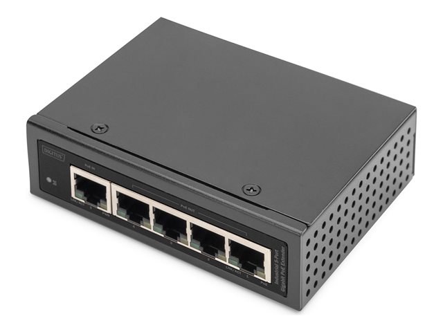 Industrial 5-Port Gigabit PoE Extender