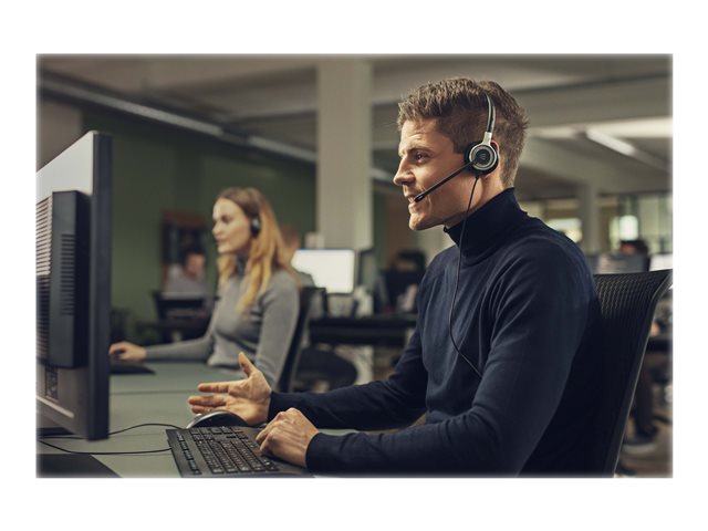 EPOS IMPACT SC 635 USB - Headset - on-ear - wired - USB, 3.5 mm jack - black, silver