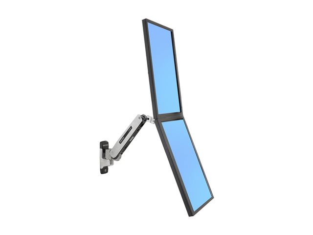 Ergotron - Mounting component (handle, dual monitor mount) - for 2 LCD displays - black - screen size: 22\"-26\" - for P/N: 45-296-026, 45-304-026