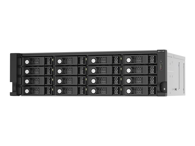 QNAP TL-R1620Sep-RP - Hard drive array - 16 bays (SATA-600 / SAS-3) - SAS 12Gb/s (external) - rack-mountable - 3U