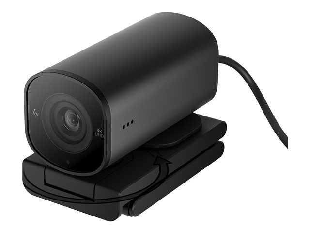 HP 965 Streaming - Webcam - colour - 8 MP - 3840 x 2160 - audio - USB 3.0