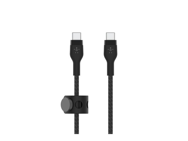 Belkin BoostCharge - USB cable - 24 pin USB-C (M) to 24 pin USB-C (M) - 2 m - black