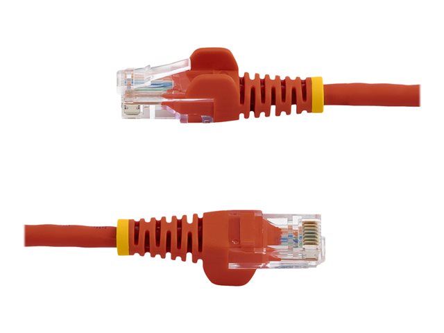 StarTech.com 3m Red Cat5e / Cat 5 Snagless Patch Cable - Patch cable - RJ-45 (M) to RJ-45 (M) - 3 m - UTP - CAT 5e - molded, snagless - red