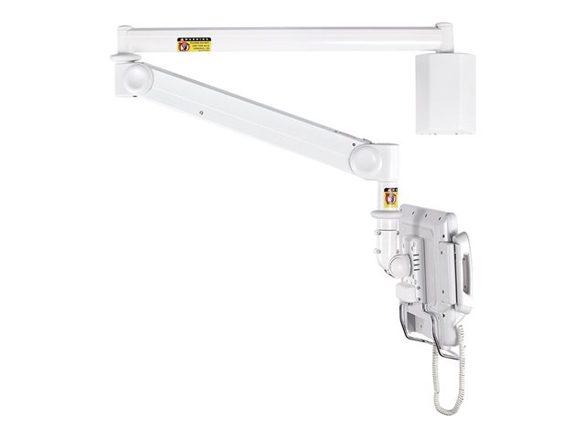 Neomounts FPMA-HAW100HC - Bracket - full-motion - for LCD display - medical - white - screen size: 10\"-30\" - wall-mountable