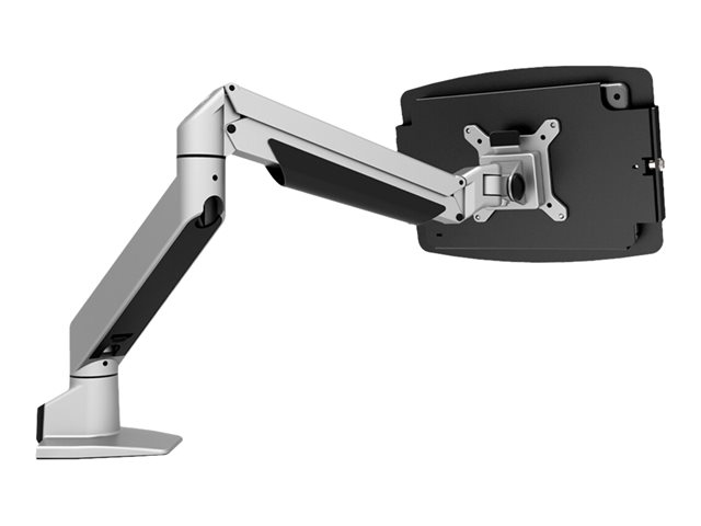Compulocks iPad Pro 11\" (1-4th Gen) Space Enclosure Articulating Arm Mount - Mounting kit (articulating arm, enclosure) - for tablet - lockable - high-grade aluminium - black, silver - screen size: 11\" - desk-mountable - for Apple 11-inch iPad Pro (1st generation, 2nd generation, 3rd generation, 4th generation)