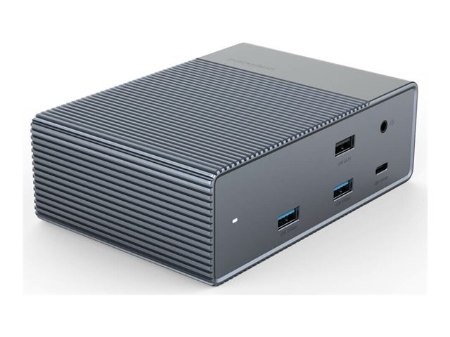 HyperDrive GEN2 - Docking station - Thunderbolt 3 - DP, Thunderbolt - 1GbE - 180 Watt - Europe