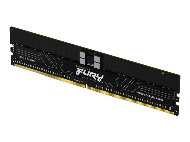 Kingston FURY Renegade Pro - DDR5 - kit - 128 GB: 4 x 32 GB - DIMM 288-pin - 5600 MHz / PC5-44800 - CL36 - 1.25 V - registered - on-die ECC - black