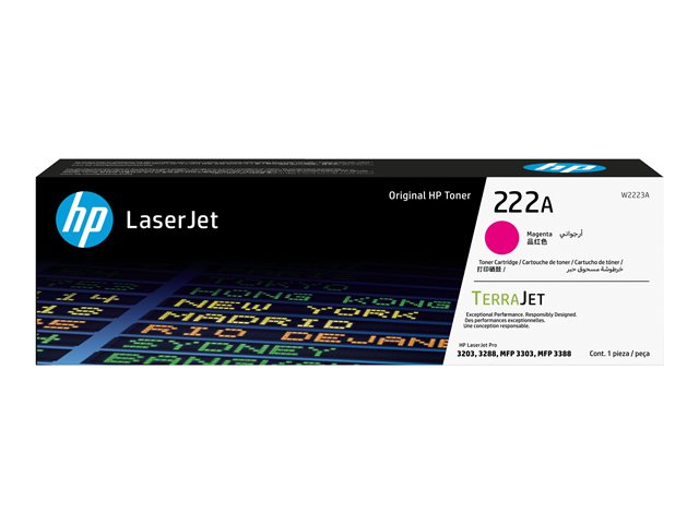 HP 222A Mgn LaserJet Toner Cartridge
