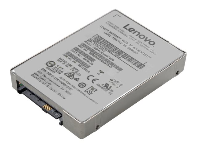 Lenovo Enterprise Performance - SSD - encrypted - 400 GB - 2.5\" - SAS 12Gb/s - 256-bit AES - for ThinkAgile VX 2U Certified Node, 2U4N Certified Node, ThinkAgile VX3520-G Appliance