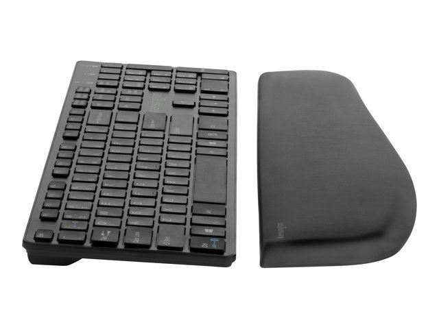 Kensington ERGOSOFT WR SLIM KBS - Keyboard wrist rest - black
