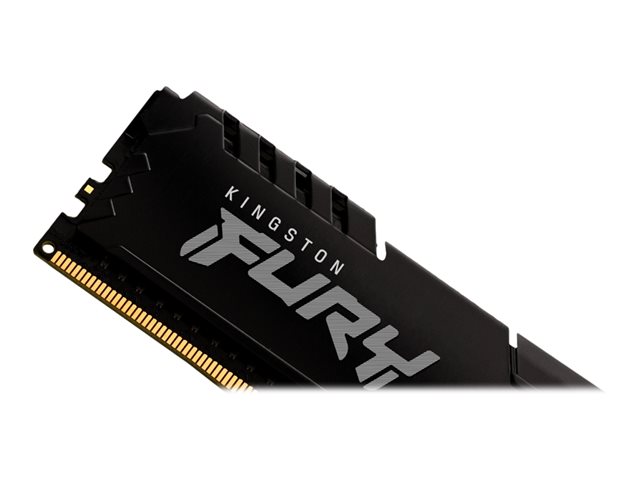 Kingston FURY Beast - DDR4 - kit - 16 GB: 2 x 8 GB - DIMM 288-pin - 3200 MHz / PC4-25600 - CL16 - 1.35 V - unbuffered - non-ECC - black