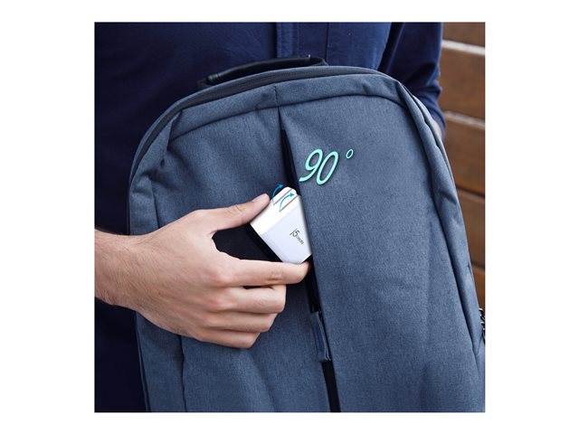 65W GaN USB-C 3-Port Charger - EU White