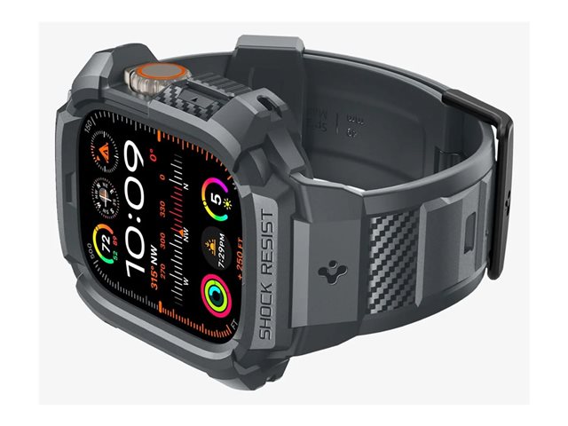 Spigen Appl Watch Ultr 2/1 RugArmProDkGr