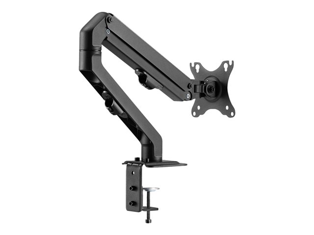 Neomounts FPMA-D650 - Mounting kit - full-motion - for LCD display - steel - black - screen size: 17\"-27\" - clamp mountable, grommet, desk-mountable