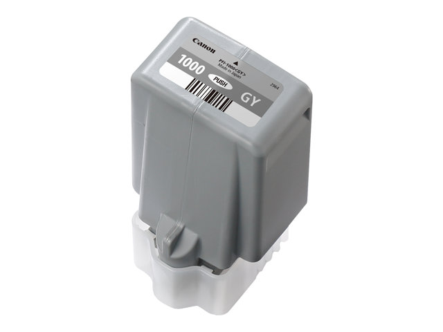 Canon PFI-1000 GY - 80 ml - grey - original - ink tank - for imagePROGRAF PRO-1000